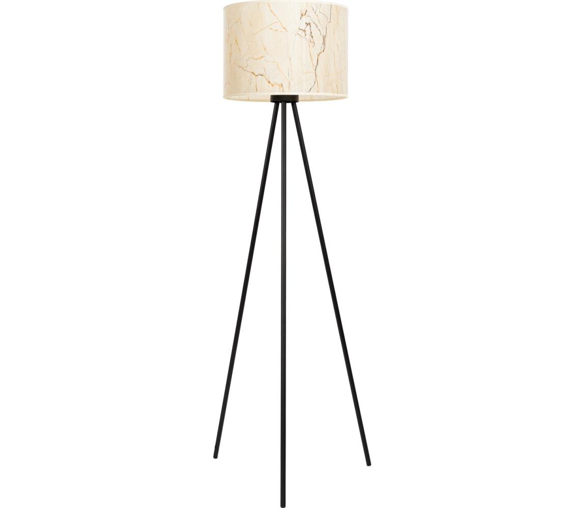 SL.1854 - Stojací lampa NEVIA 1xE27/15W/230V mramor/béžová SL.1854