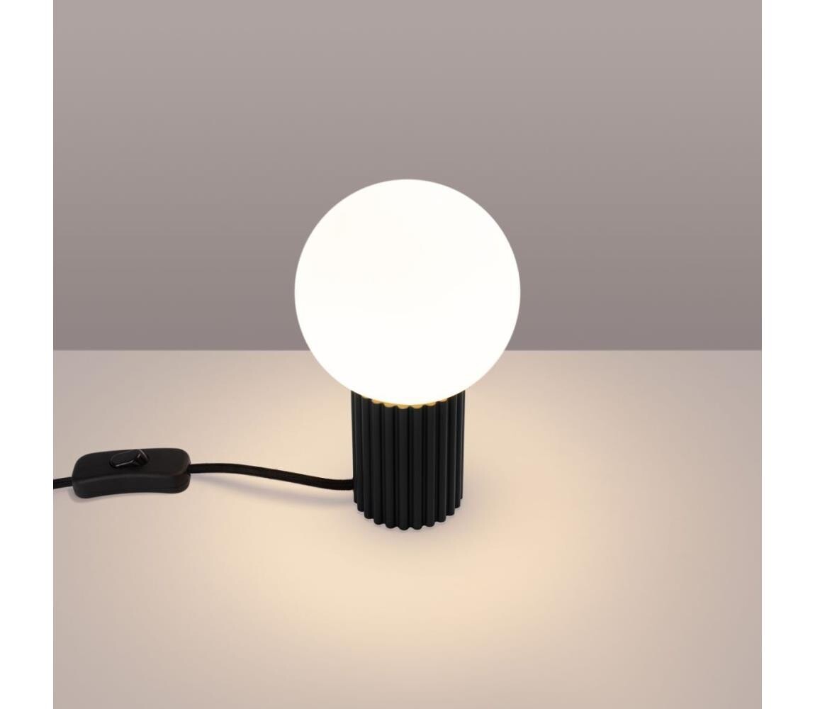 SL.1716 - Stolní lampa HALO 1xG9/8W/230V pr. 12 cm černá SL.1716