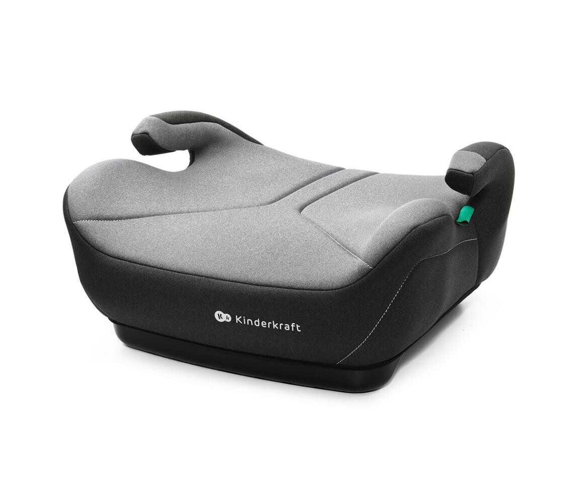 KINDERKRAFT - Podsedák do auta I-BOOST 2 125–150 cm šedá KCIBOO02GRY0000