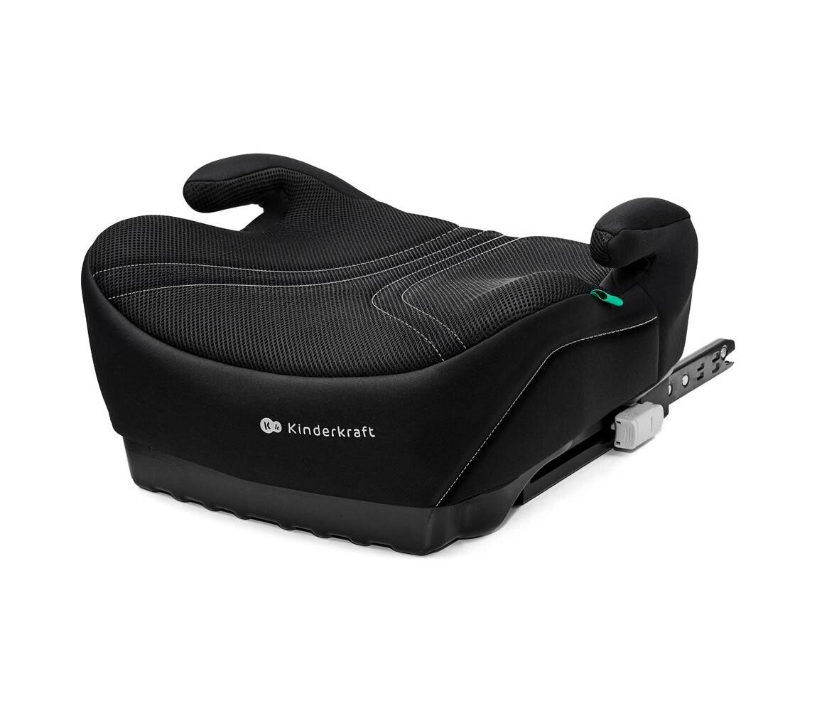 KINDERKRAFT - Podsedák do auta I-BOOST 2 PRO i-Size 125–150 cm černá KCIBOO02BLKPR00