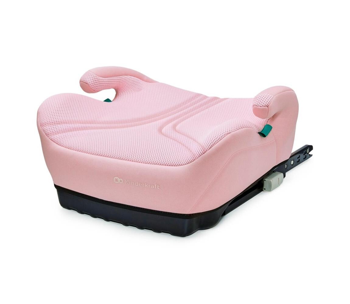 KINDERKRAFT - Podsedák do auta I-BOOST 2 PRO i-Size 125–150 cm růžová KCIBOO02PNKPR00