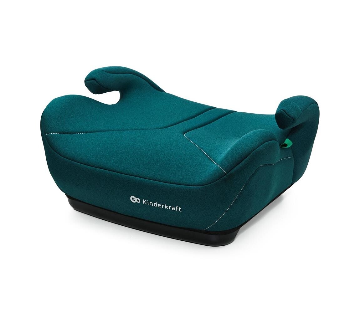 KINDERKRAFT - Podsedák do auta I-BOOST 2 125–150 cm tyrkysová KCIBOO02GRE0000