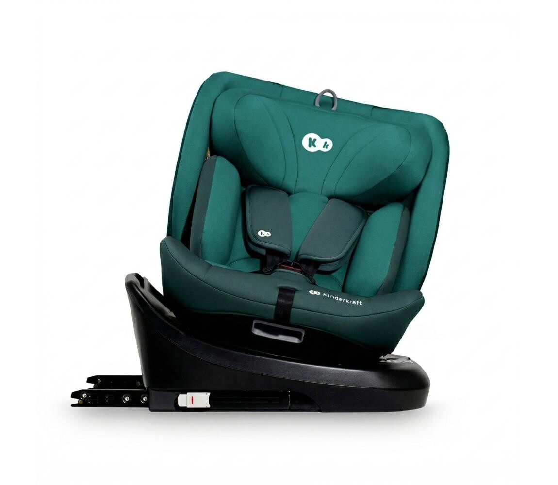 KINDERKRAFT - Autosedačka I-GROW i-Size 40-150 cm tyrkysová KCIGRO00BLU0000