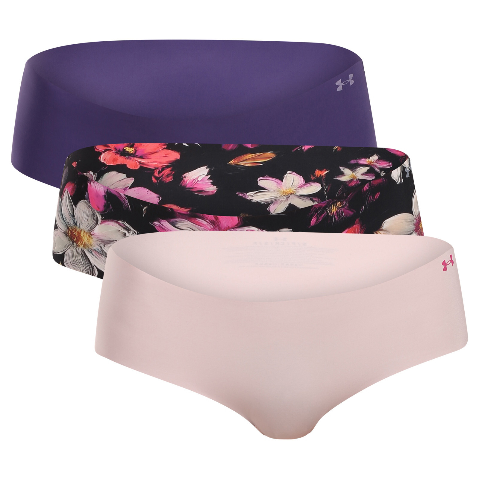 3PACK dámské kalhotky Under Armour vícebarevné (1383896 001) M