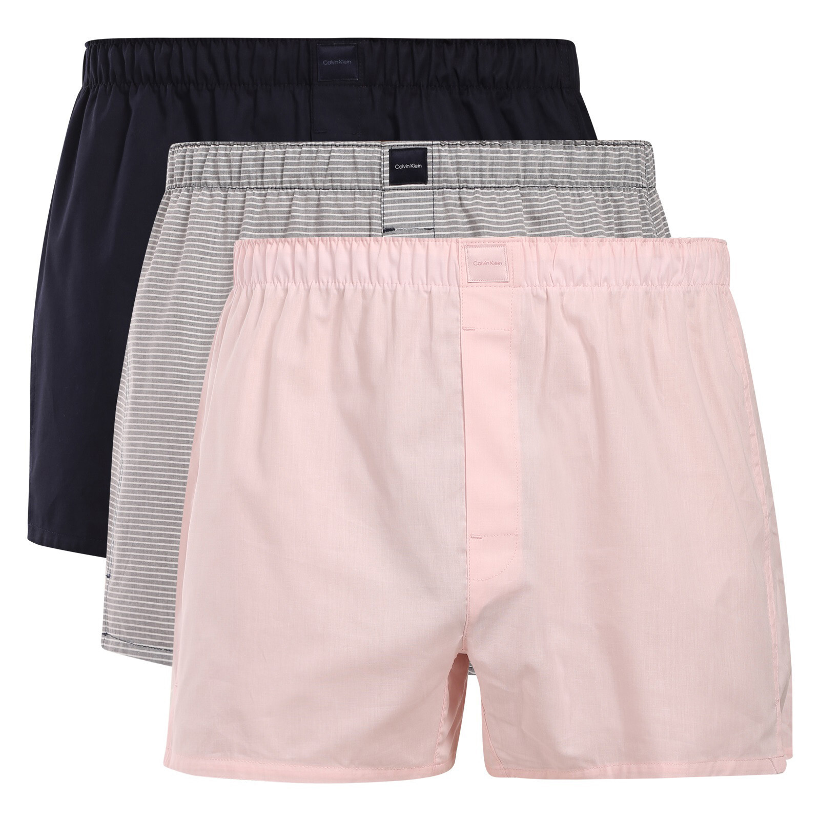 3PACK pánské trenky Calvin Klein vícebarevné (NB4006A-3SF) M, trenýrky