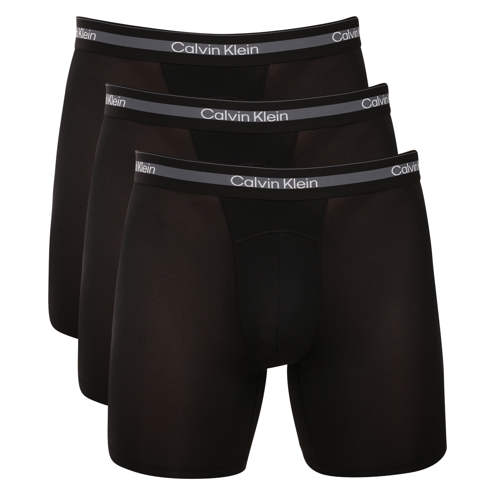 3PACK pánské boxerky Calvin Klein černé (NB4538-UB1) M, trenky / trenýrky