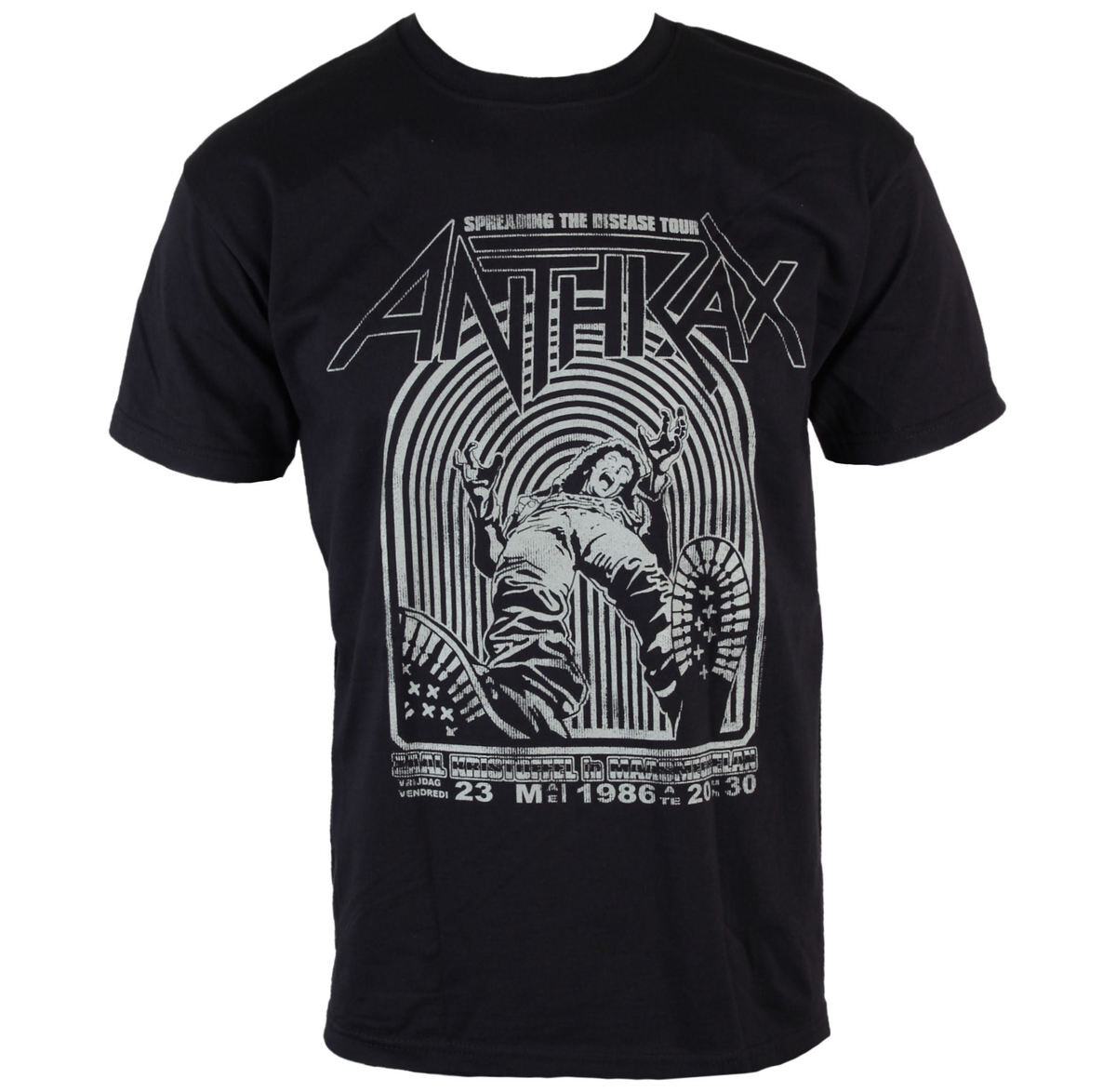Tričko metal pánské Anthrax - - ROCK OFF - ANTHTEE11MB S