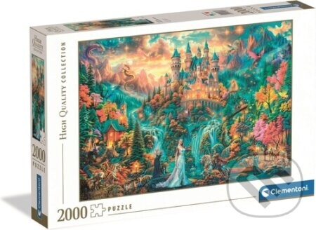 Puzzle Skrytá říše 2000 dílků - Clementoni