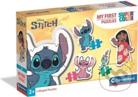 Moje první puzzle Stitch 4v1 (3,6,9,12 dílků) - Clementoni