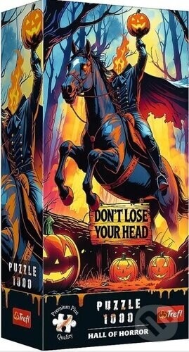 Puzzle Premium Plus Hall of Horror Jezdec bez hlavy - Trefl