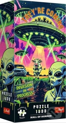 Puzzle Premium Plus Hall of Horror UFO - Trefl