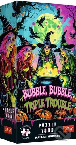 Puzzle Premium Plus Hall of Horror Čarodějnice - Trefl