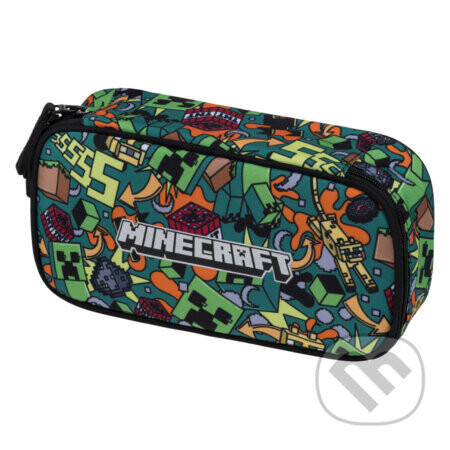 Školský peračník etui Baagl Minecraft Chaos - Baagl