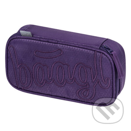 Školský peračník etui Baagl Plum - Baagl