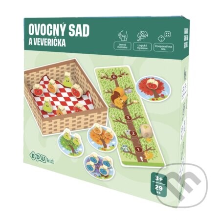 Hra Ovocný sad a veverička - Edukid