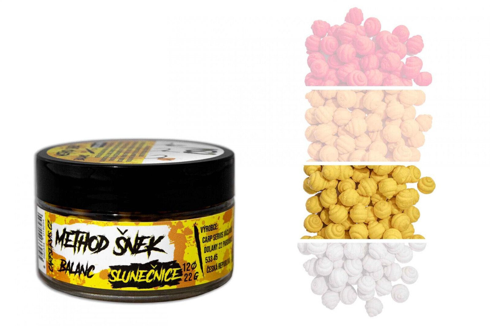 Václavík - Method Šnek Feeder Balanc - 22 g/Slunečnice
