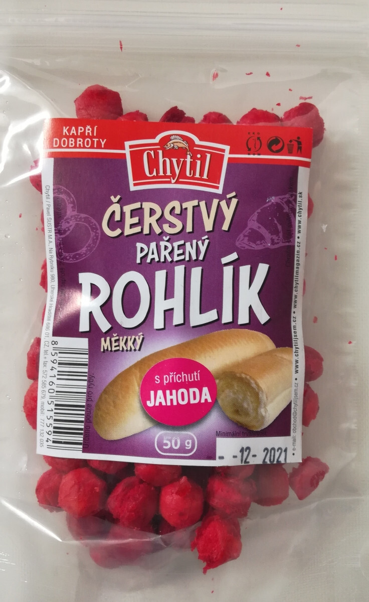 Chytil - Pařený rohlík Jahoda 50g