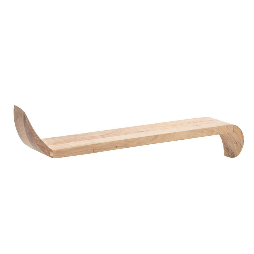 Livetastic NÁSTĚNNÝ REGÁL, mangové dřevo, hnědá, 60/36/20 cm