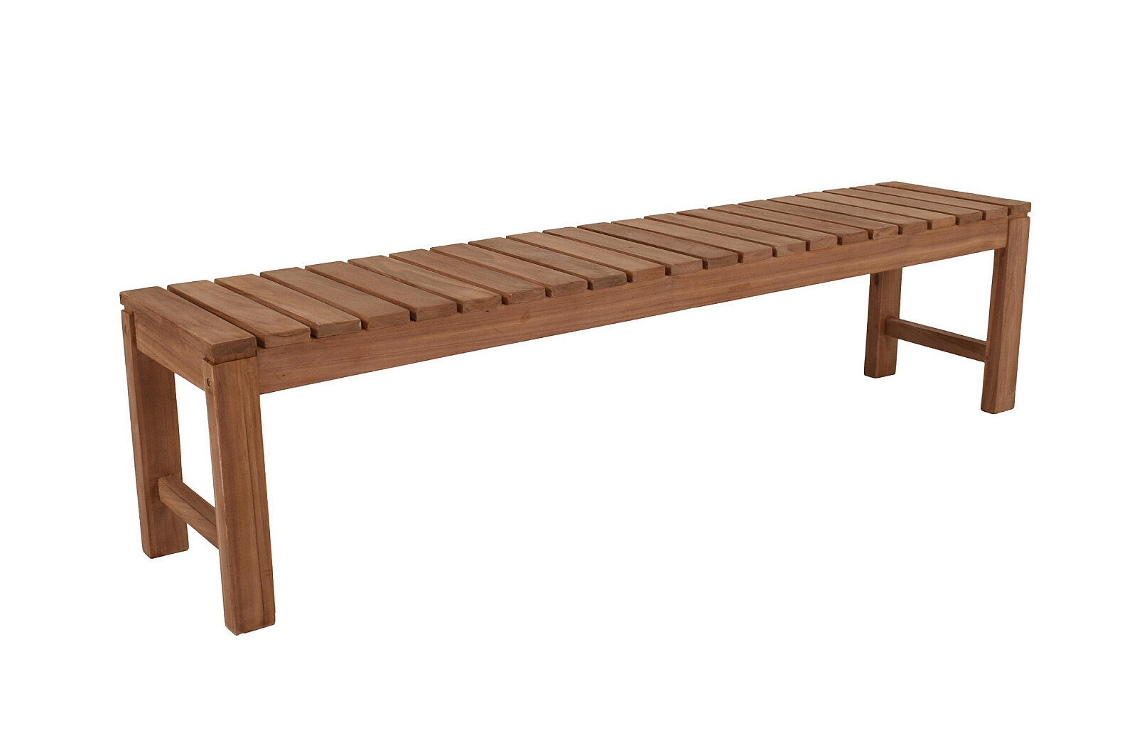 DEOKORK Zahradní teaková lavice JOHNSON 180 cm