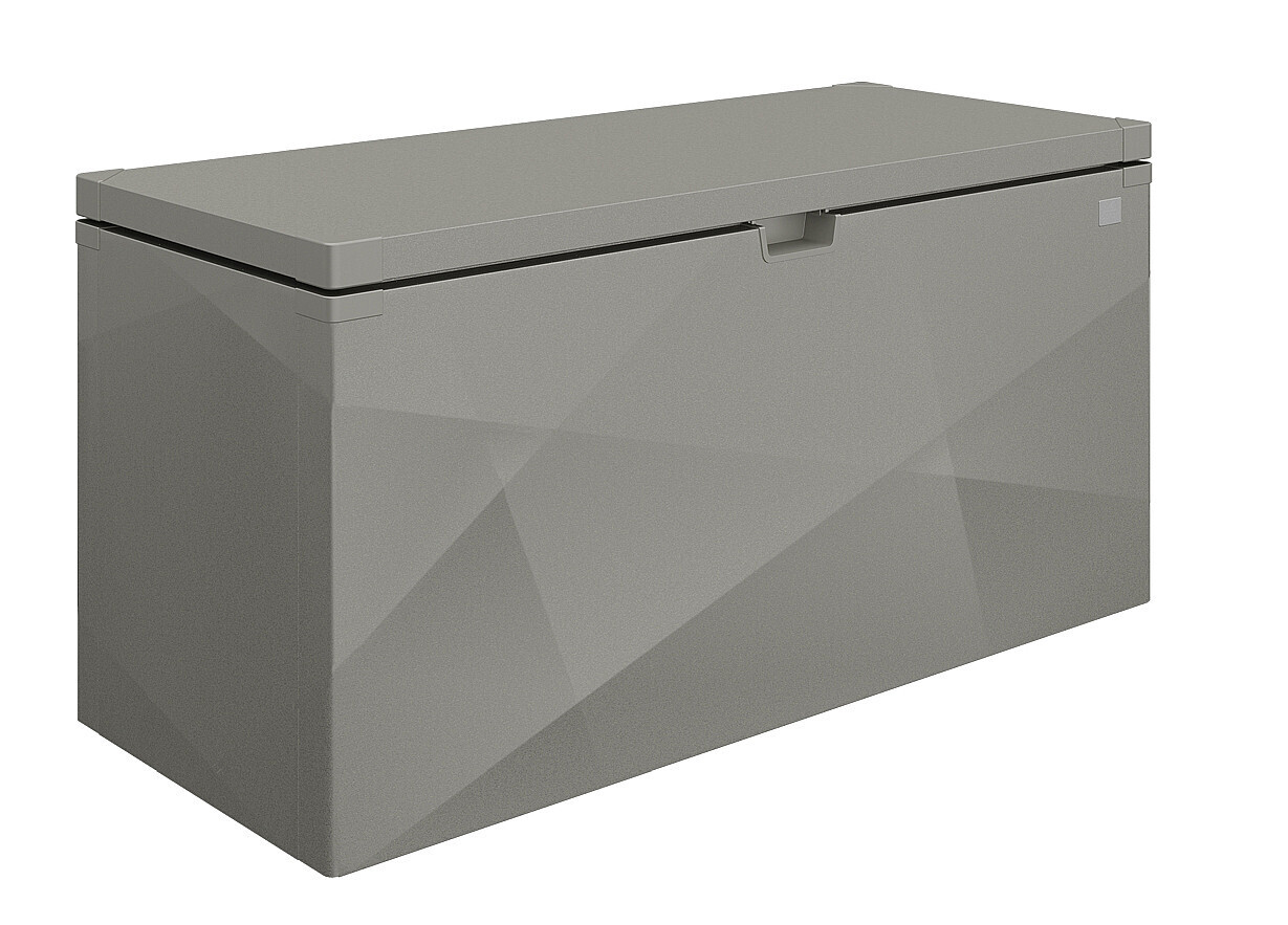Biohort Úložný box BIOHORT Stylebox X-Design 170 x 70 x 81 cm (šedý křemen metalíza)