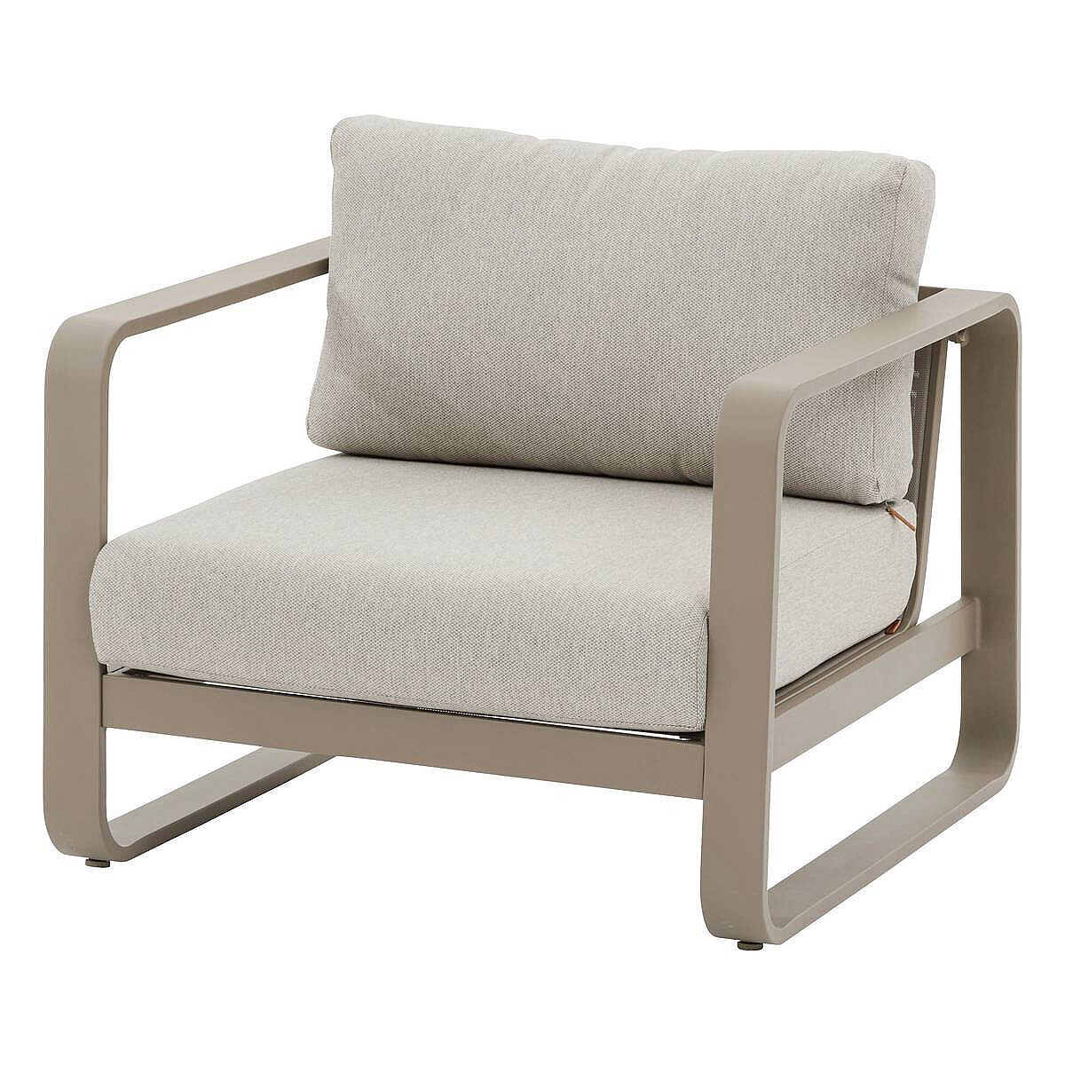 Hliníkové křeslo ISABELLA (café)