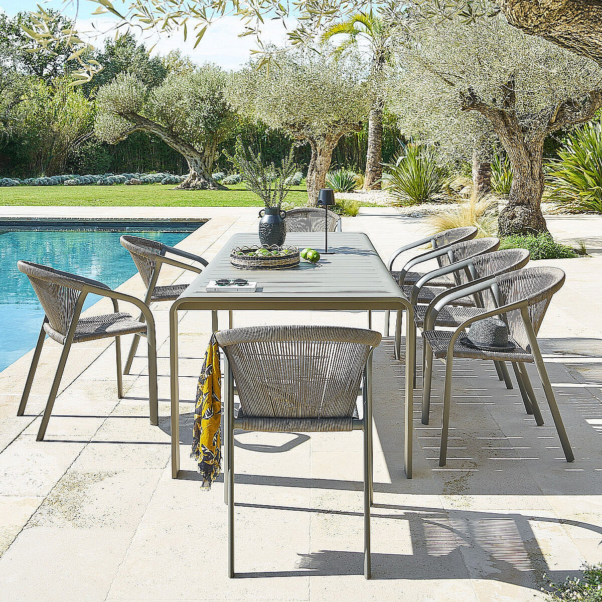 DEOKORK Hliníková sestava ISABELLA 1+10 (café)