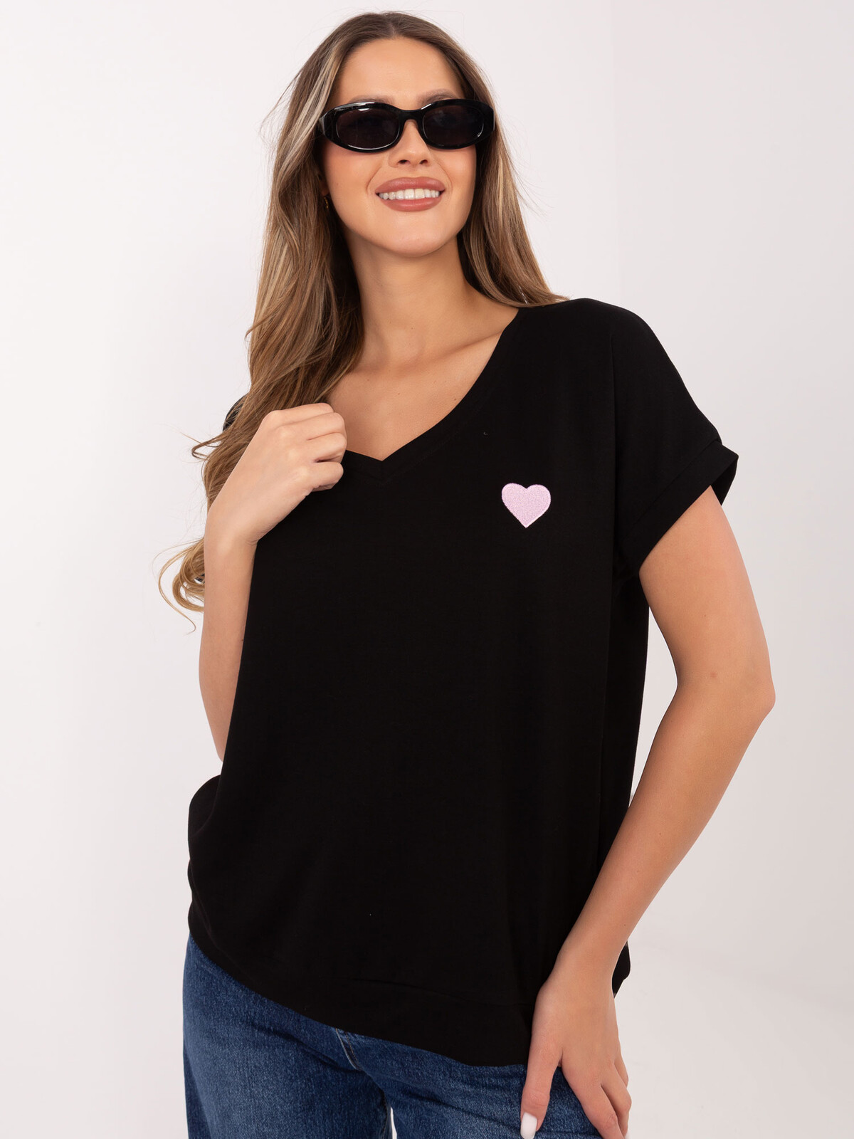 Casual černá halenka