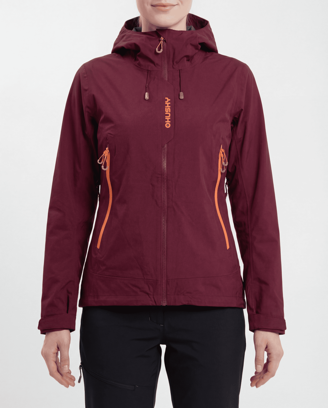 Husky Nakama L M, bordo Dámská outdoor bunda