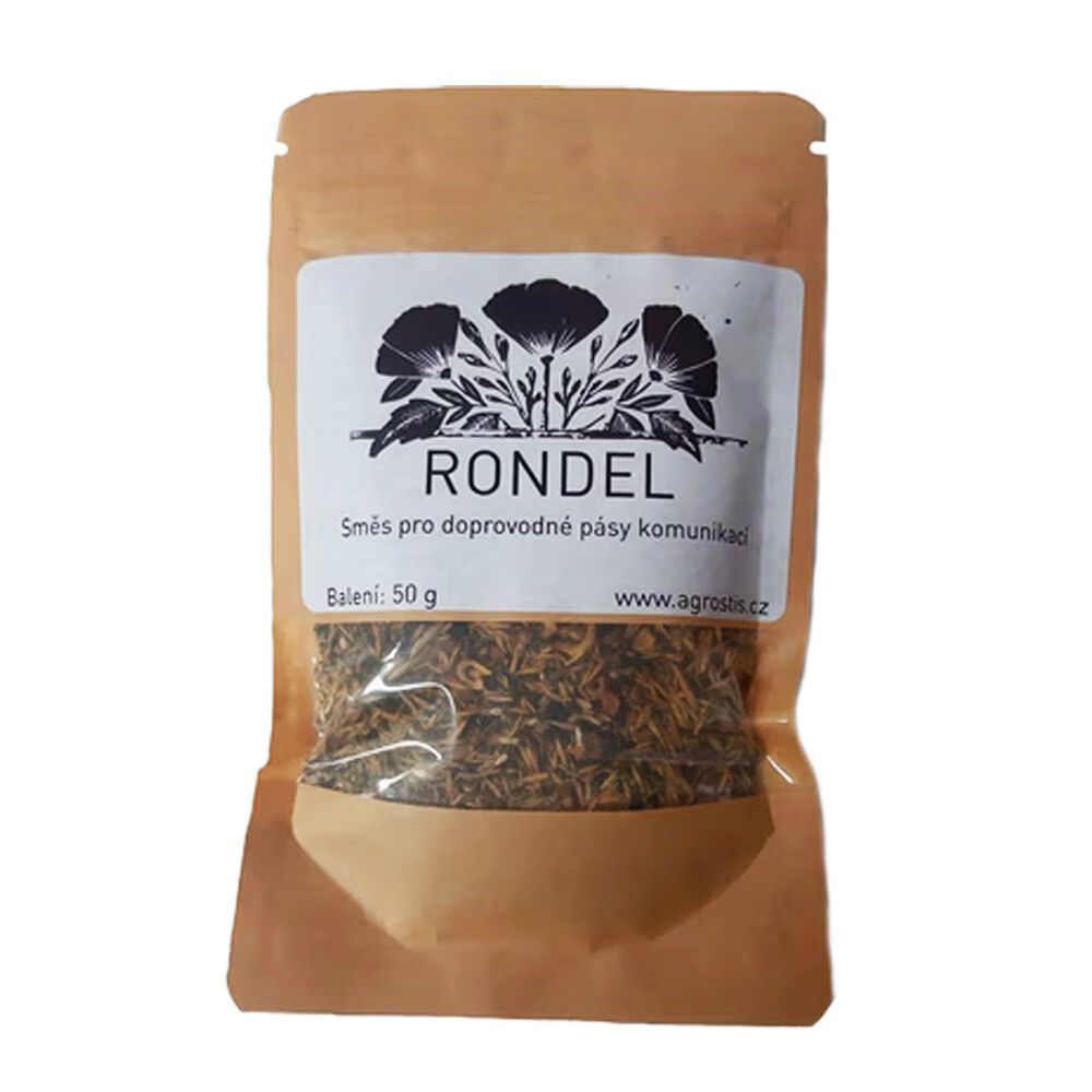 Agrostis Trávníky RONDEL směs osiv pro doprovodné pásy komunikací 50 g
