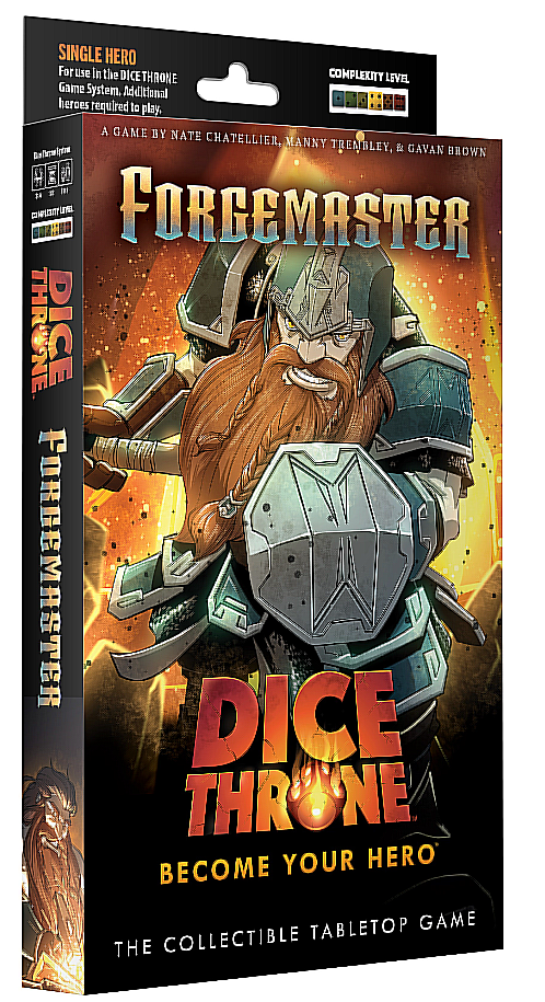 Roxley Games Dice Throne: Hero Pack Forgemaster