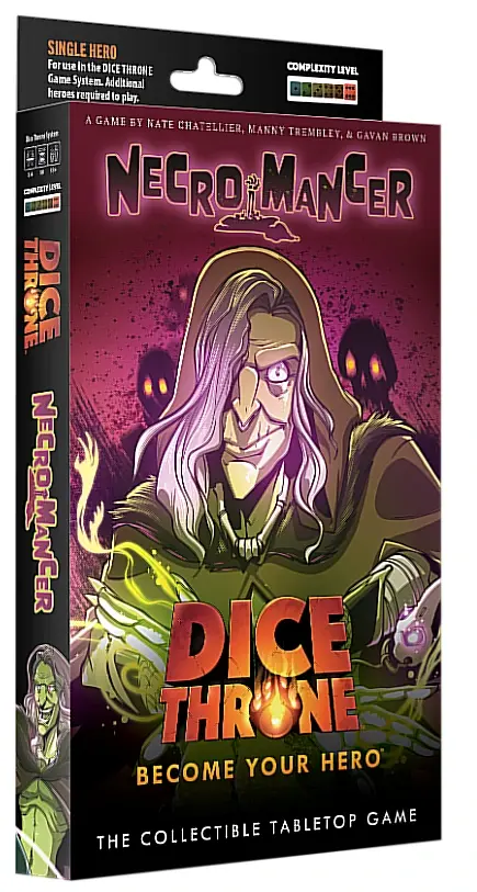 Roxley Games Dice Throne: Hero Pack Necromancer