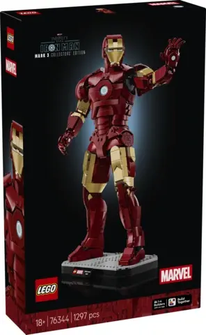 LEGO Poškozené (krabice, lehce)- LEGO® Marvel Iron Man Mark 3: sběratelská edice 76344