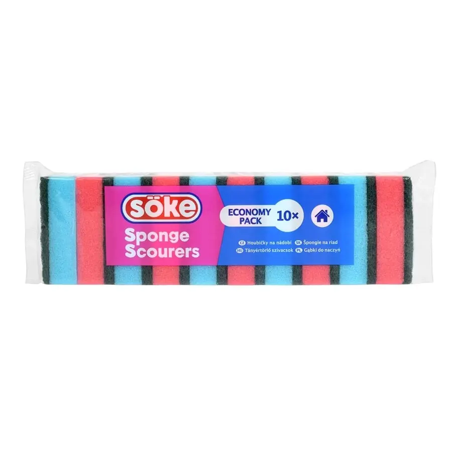 Söke houbička na nádobí, 10 ks