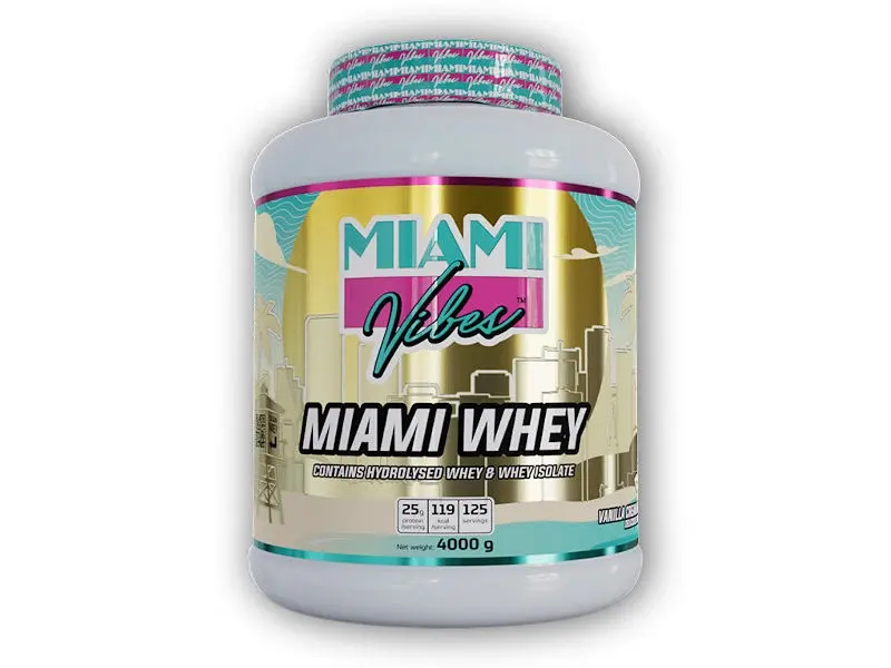 Miami Vibes Miami Whey 4000g Varianta: chocolate fusion