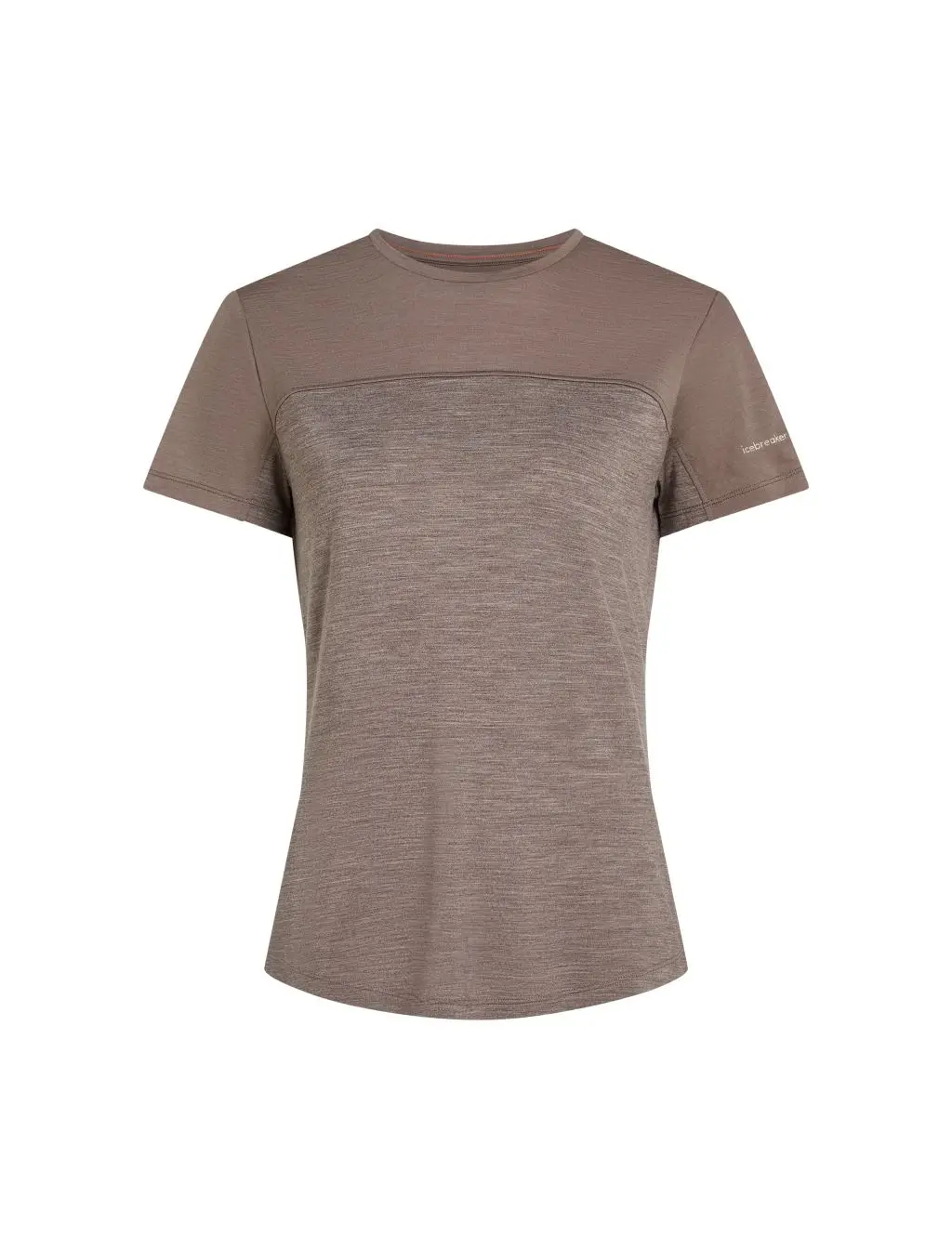 ICEBREAKER Wmns Mer Cool-Lite Sphere III SS Te Colour, Porcini Hthr/Porcini/Cb velikost: S