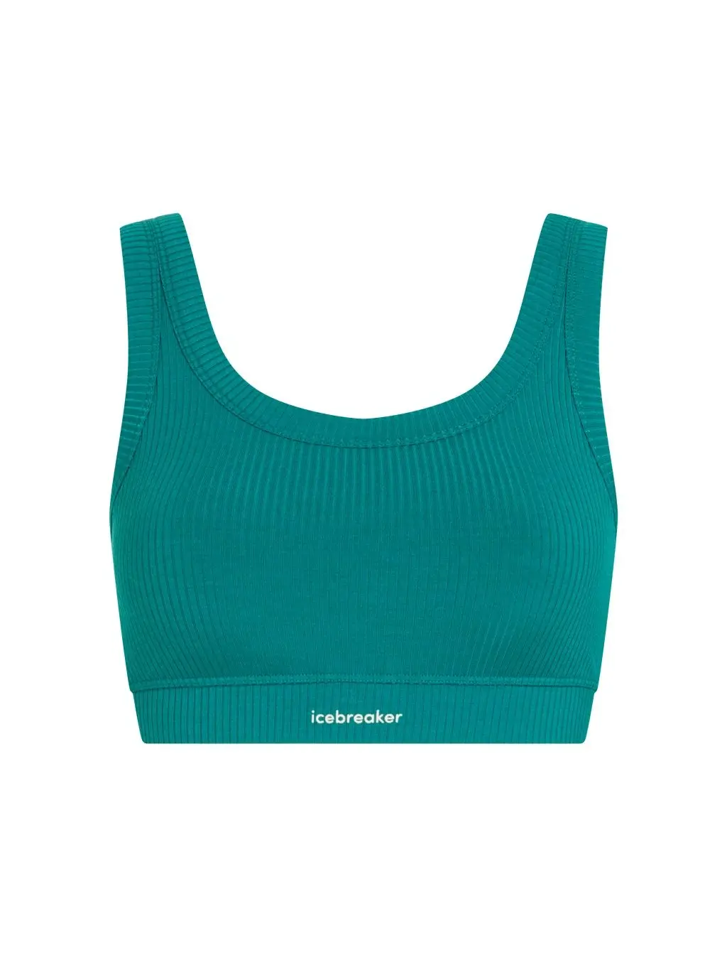 ICEBREAKER Wmns Mer Rib Lotus Bra, Tidal Teal velikost: S
