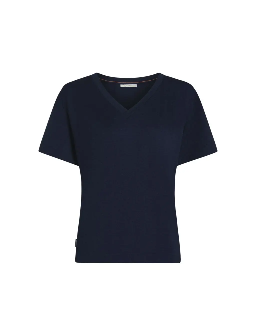 ICEBREAKER Wmns Mer 150 Tech Lite SS Relax V Neck Tee, Midnight Navy velikost: XS