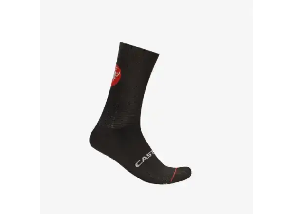 Castelli Entrata 18 ponožky Black vel. S/M (36-39)