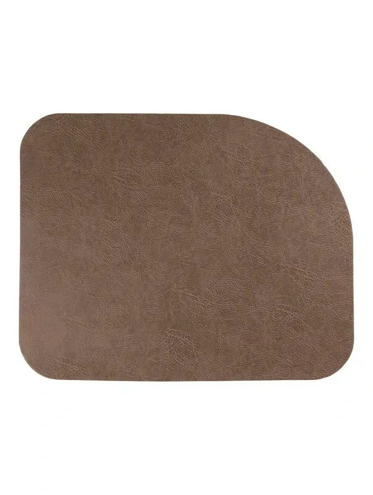Prostírání imitace kůže 36,5x46 cm ORGANIC VEGAN LEATHER ASA Selection - nugát
