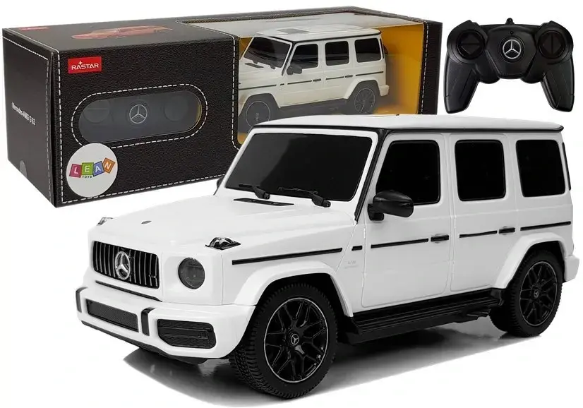 Mamido RASTAR RASTAR Auto na dálkové ovládání RC Mercedes AMG G63 1:24 bílé