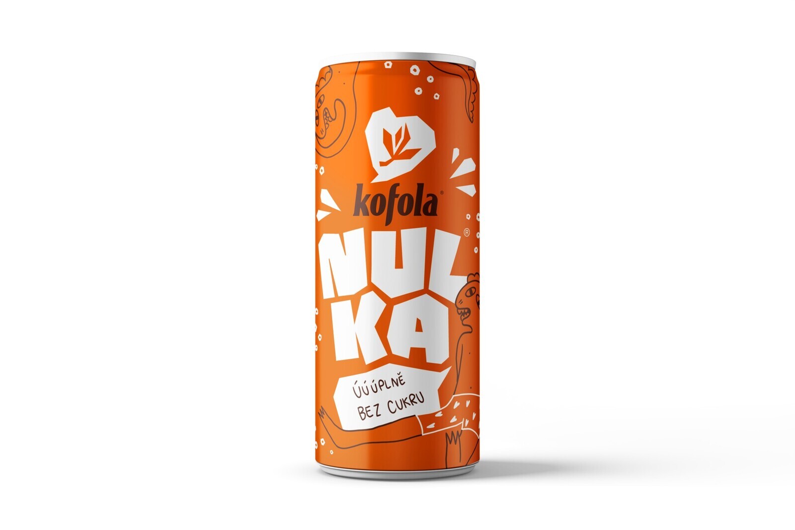 Kofola Nulka - plech, 24 x 0,33 l