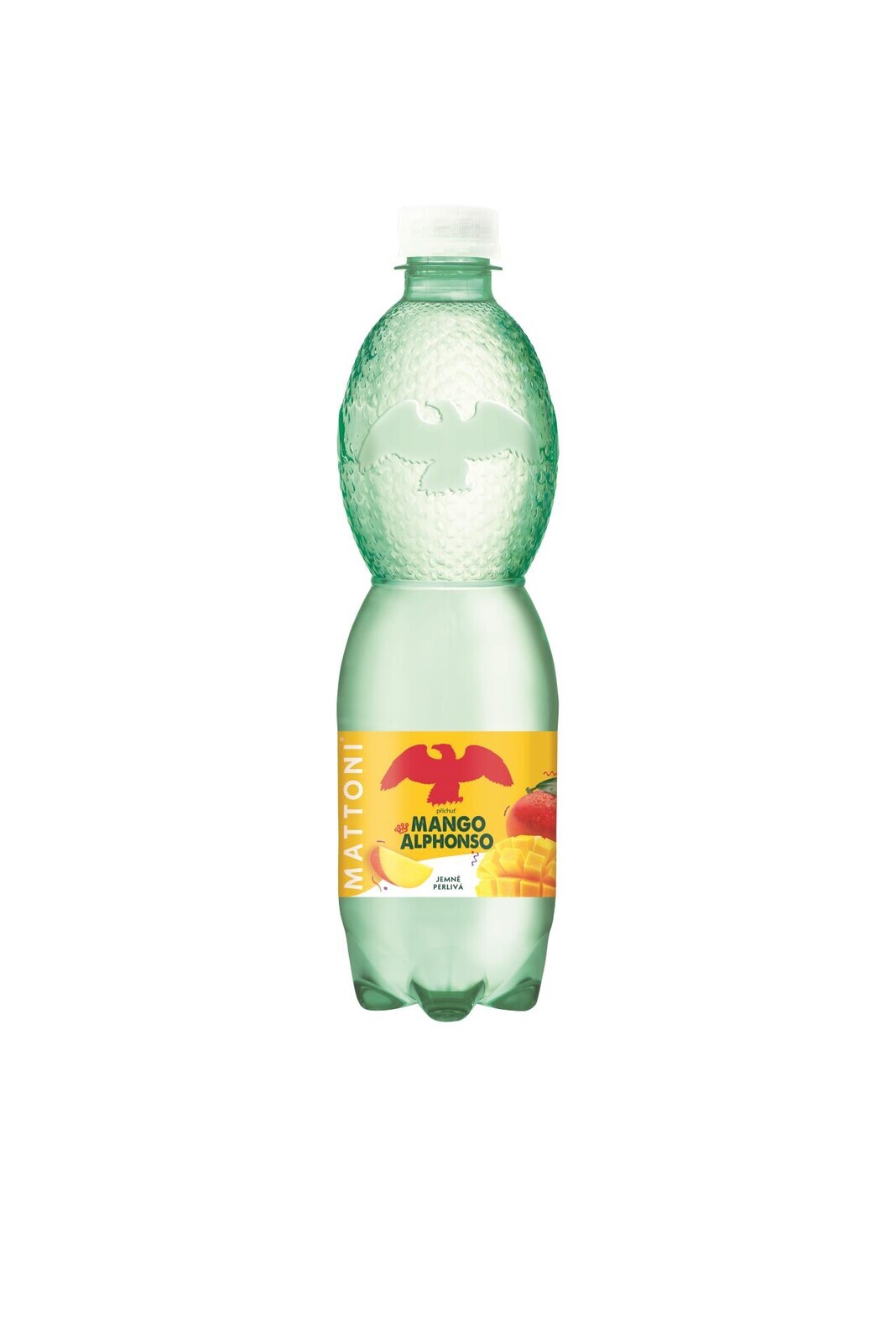 Minerální voda Mattoni - mango Alphonso, perlivá, 12x 0,5 l