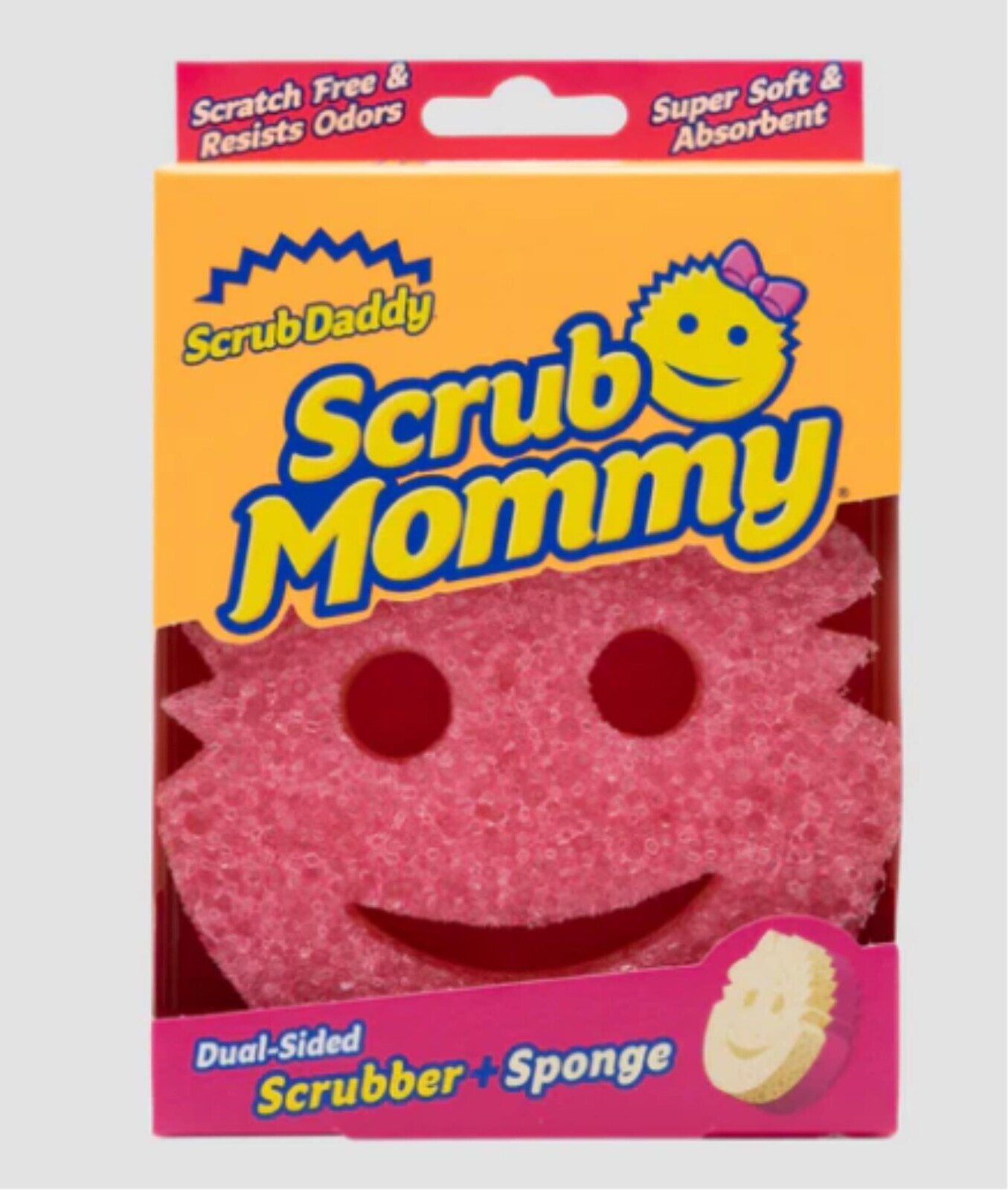 Houbička na nádobí Scrub Mommy - Pink Single, růžová