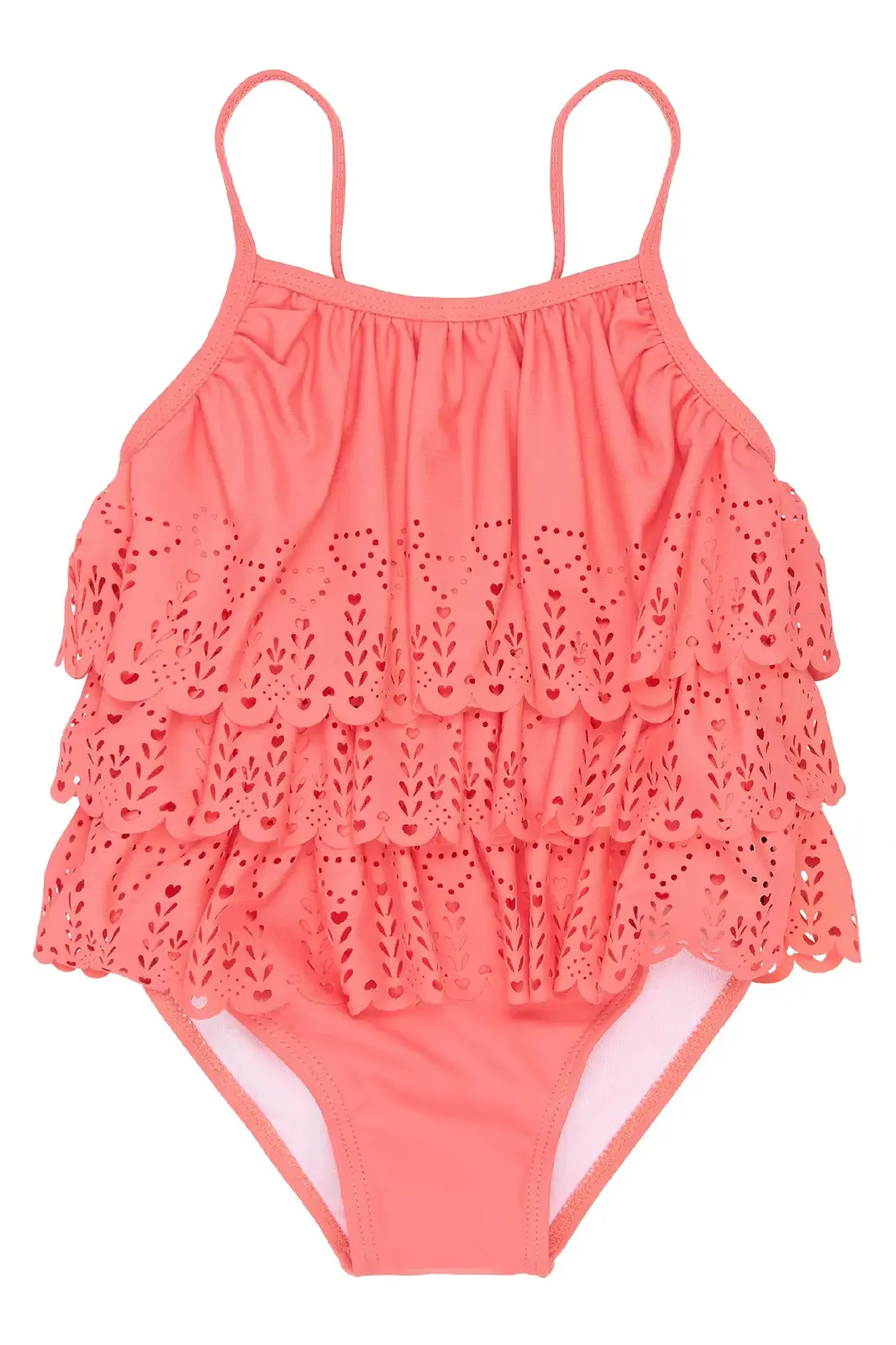 Mikk-Line Mikk - Line dívčí jednodílné plavky 1063 Sugar Coral Velikost: 74/80