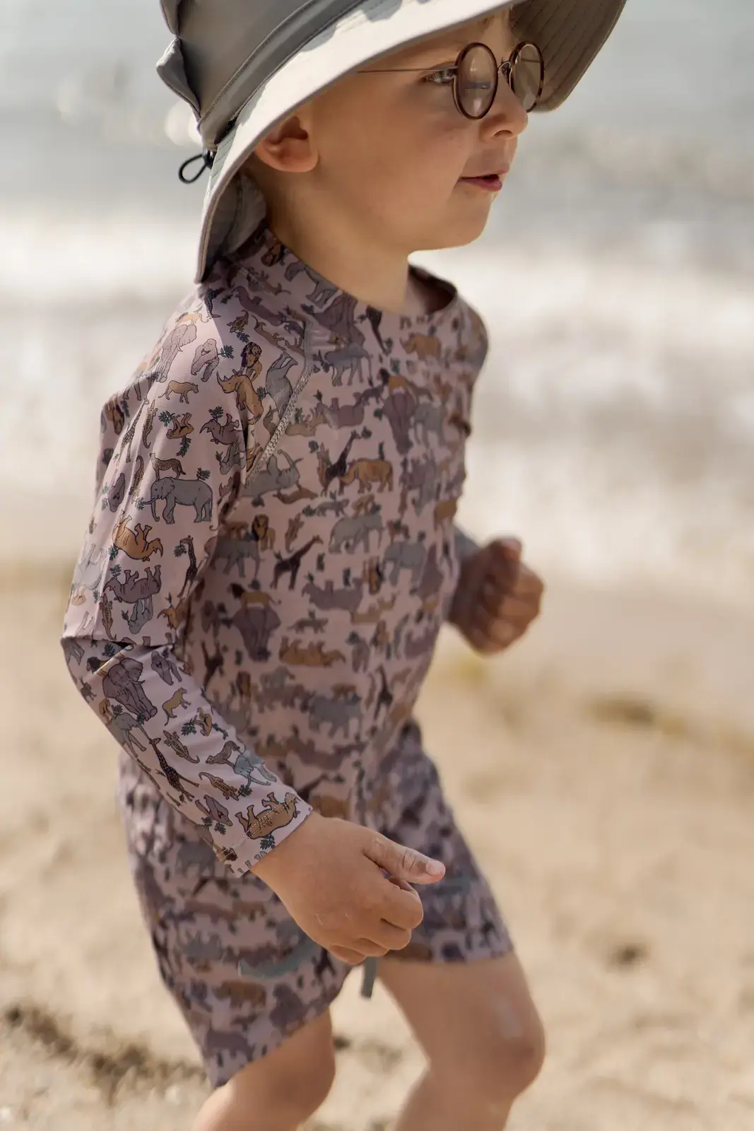 Mikk-Line Mikk - Line dětské koupací tričko 1039 Zoo Velikost: 122/128