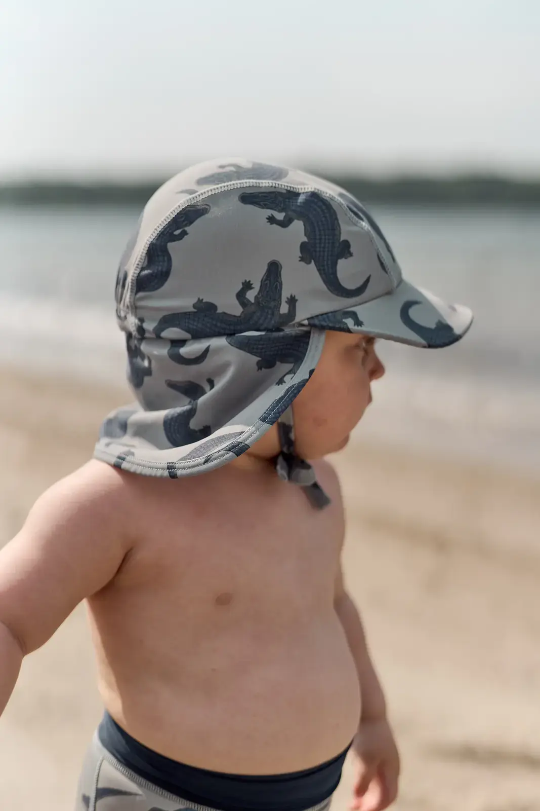 Mikk-Line Mikk - Line chlapecká koupací čepice 1016 Croco Velikost: 62/68