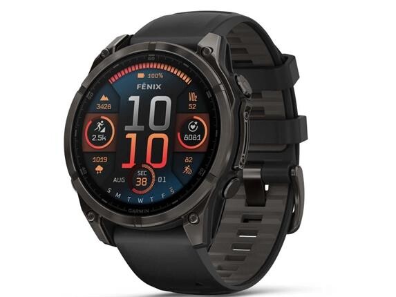 Garmin fenix 8 Pro – 47 mm, AMOLED Saphire,Titanium, černá