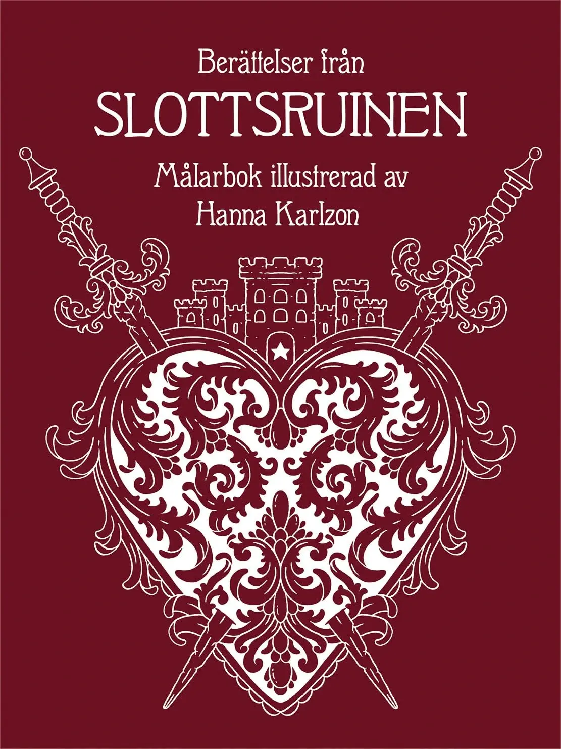 Berättelser från slottsruinen, antistresové omalovánky, Hanna Karlzon