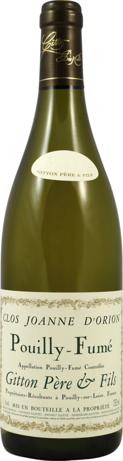Gitton Pere et Fils Pouilly-Fume Clos Joanne D'Orion 2023