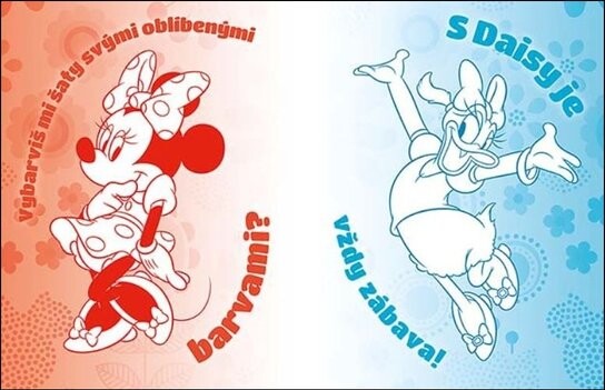 Omalovánky a 100 tetování Minnie